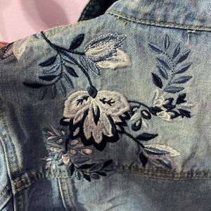 Embroidered Jean Jacket